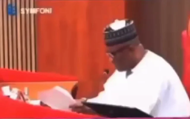 NIGERIA: SENATE PRESIDENT AKPABIO'S BLUNDER DURING BUDGET READING