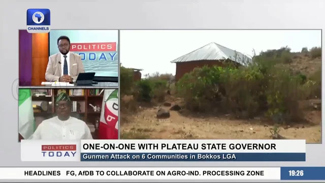 One no one with plateau State governor 