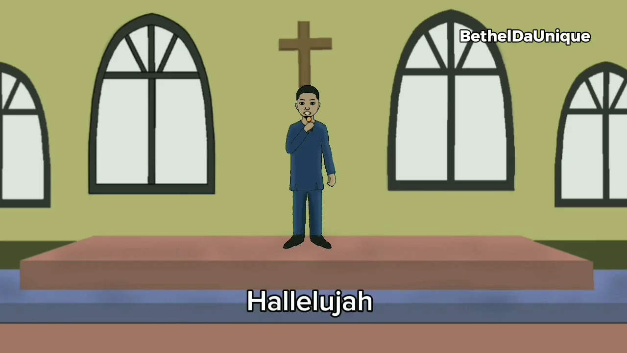 Sleeping In Church __ Funny Cartoon.