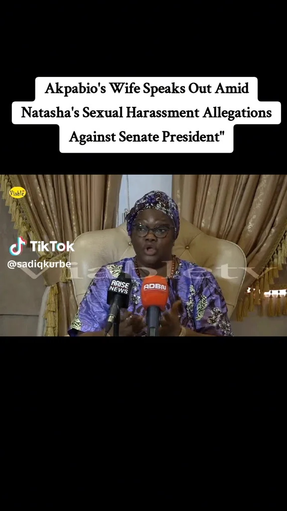 Akpabio s wife speaks out amid